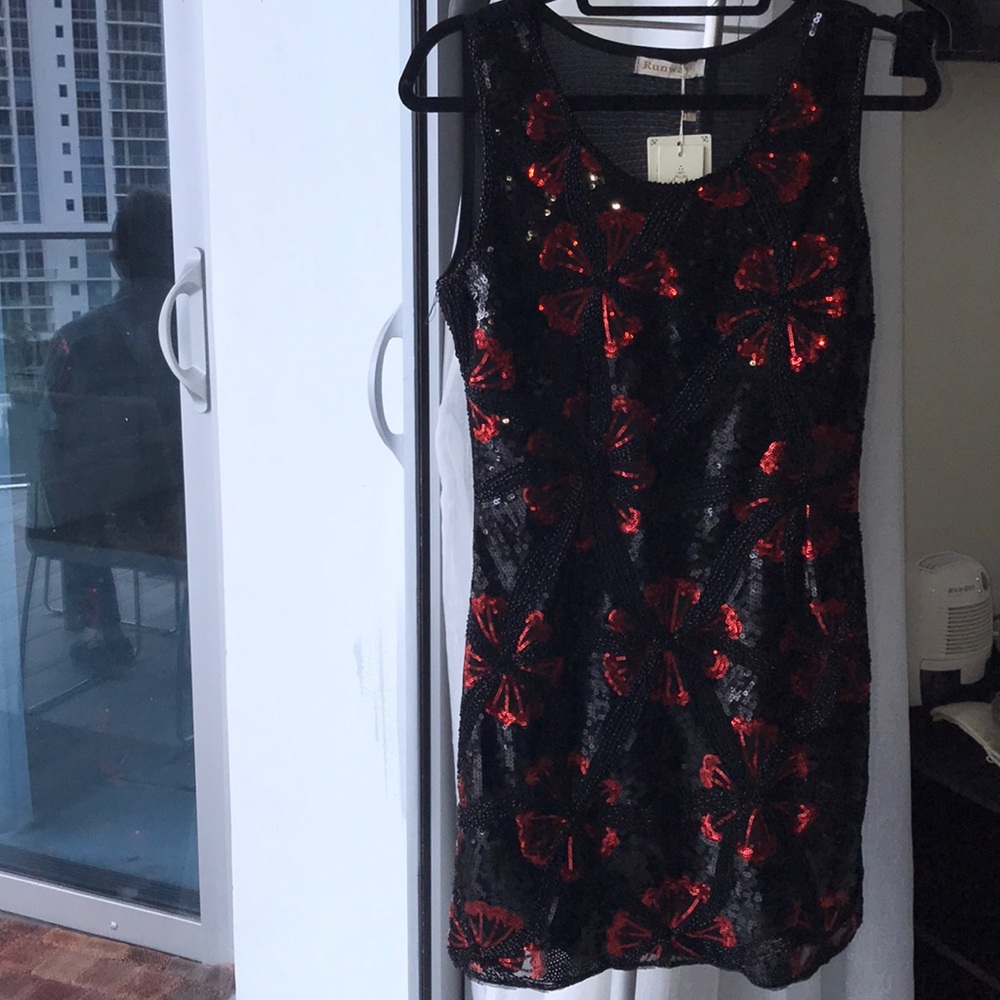 Black sparkly dress